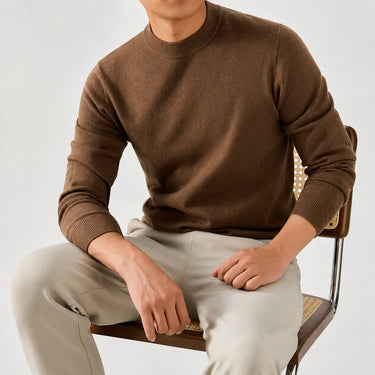 Herren Strickpullover im klassischen Stil 5