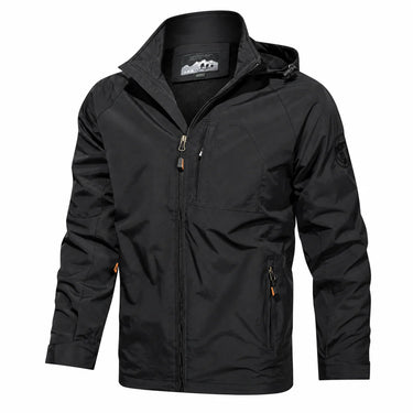 Herren Windjacke mit Kapuze 2
