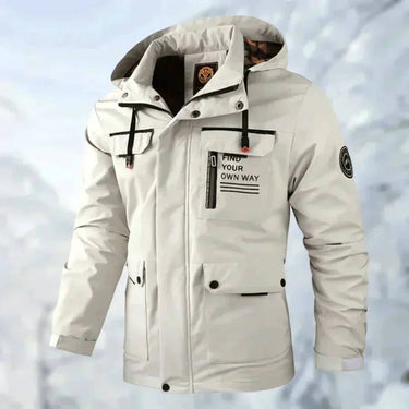 Herren Winterjacke Wasser- und Winddicht 2