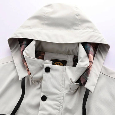 Herren Winterjacke Wasser- und Winddicht 5