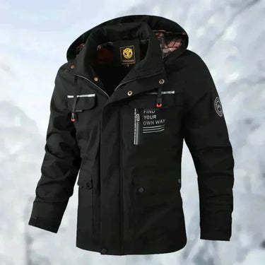 Herren Winterjacke Wasser- und Winddicht 7