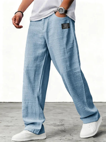 Herren Leichte Sommerhose | Lässige Luftige Freizeithose