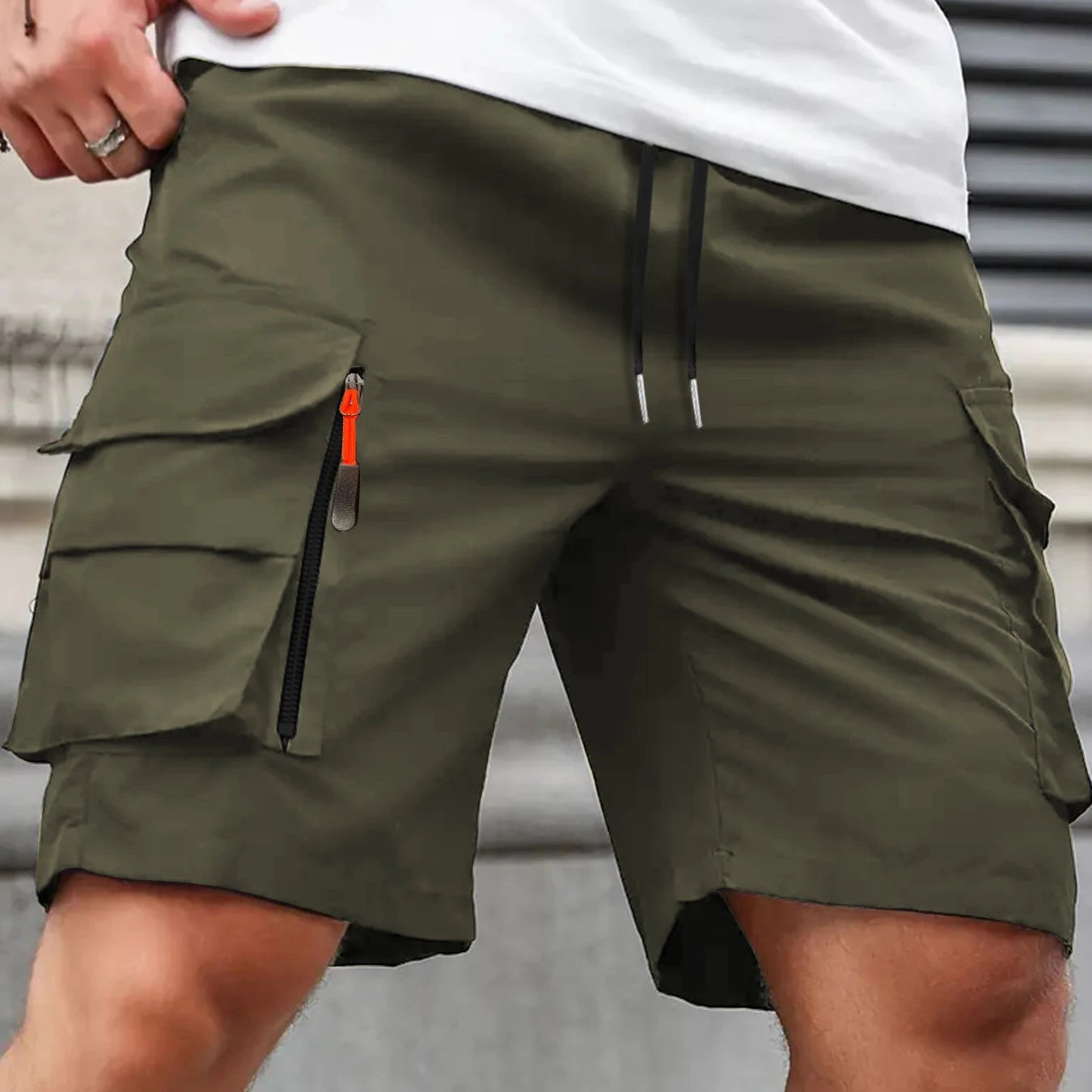 Utility Cargo Shorts | Relaxed-Fit Multi-Pocket Summer Shorts