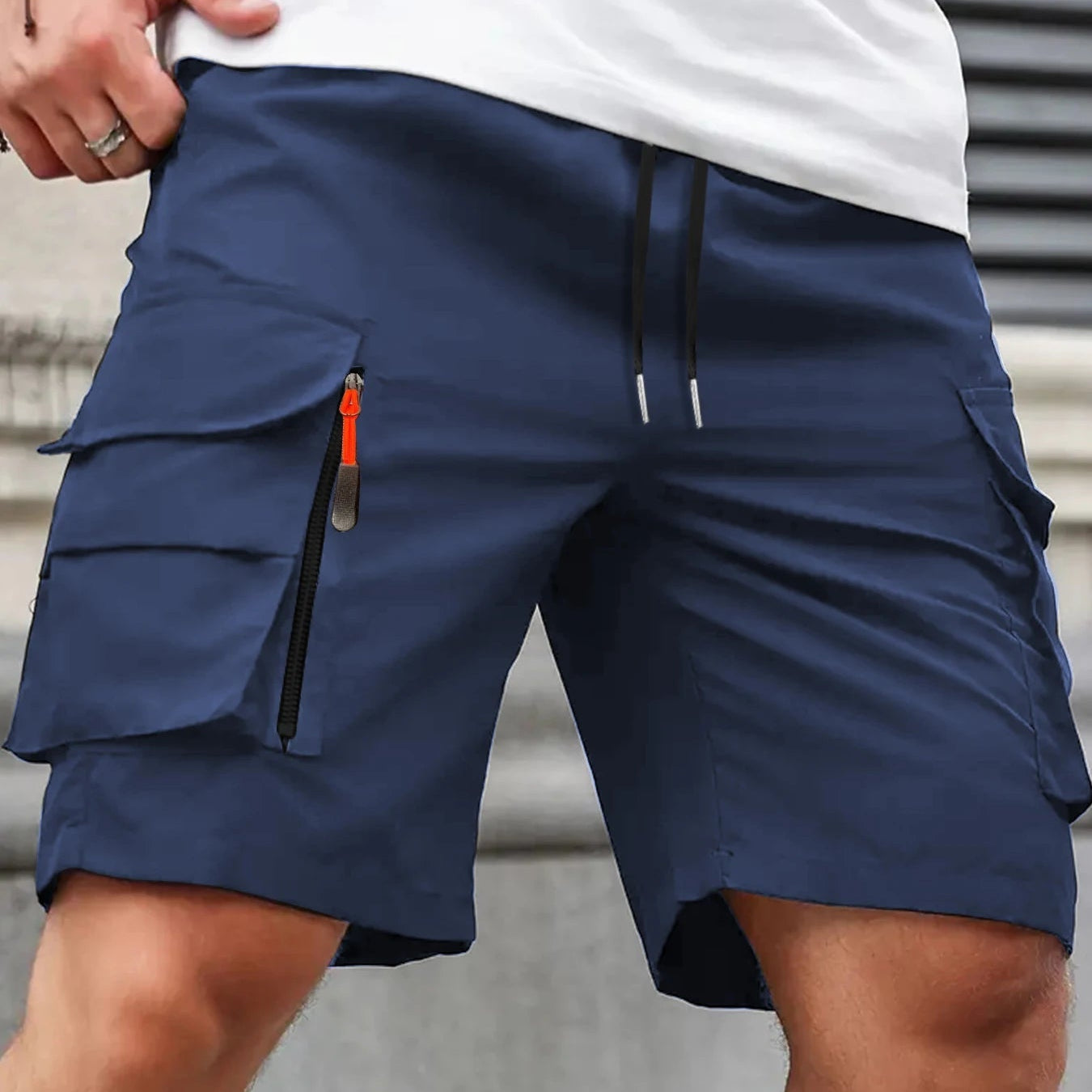 Utility Cargo Shorts | Relaxed-Fit Multi-Pocket Summer Shorts