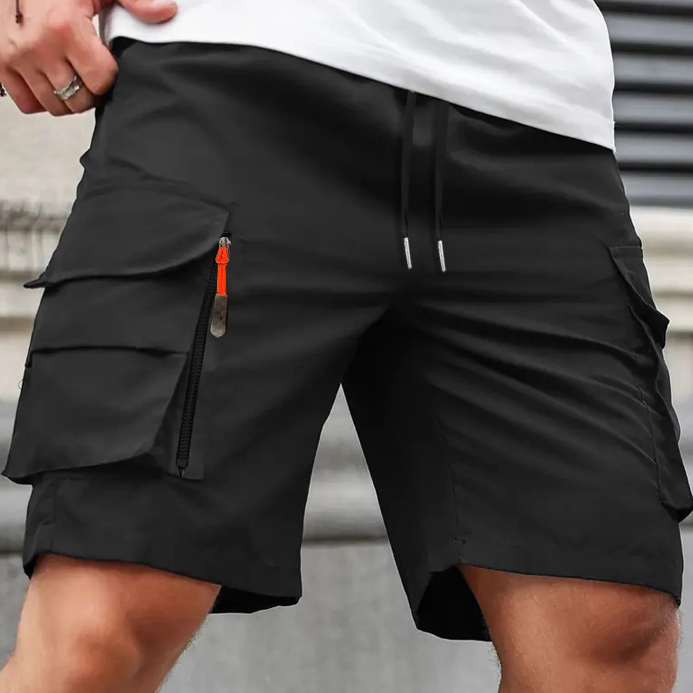 Utility Cargo Shorts | Relaxed-Fit Multi-Pocket Summer Shorts