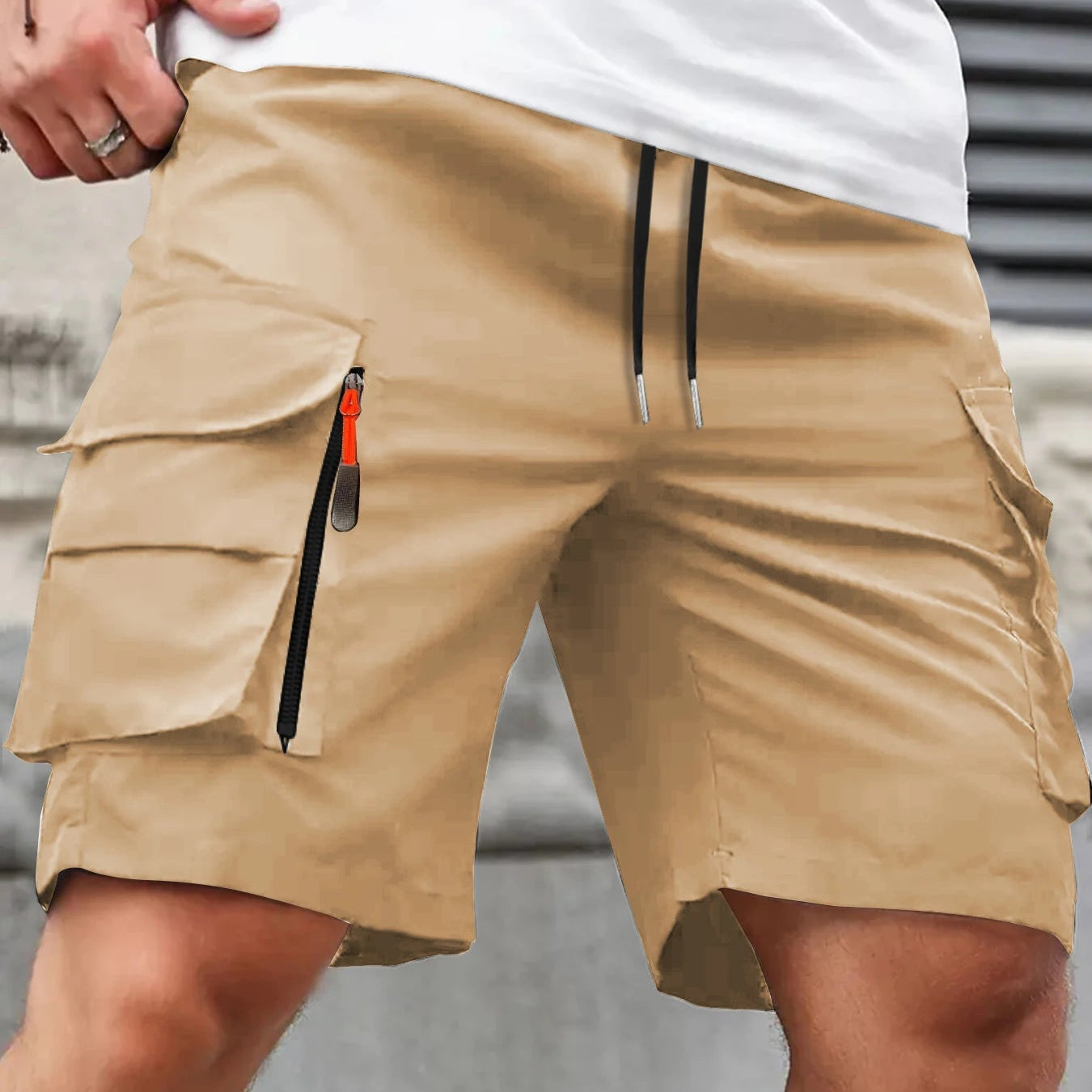 Utility Cargo Shorts | Relaxed-Fit Multi-Pocket Summer Shorts