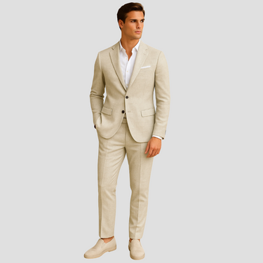 Legerer Hochzeitsanzug Herren | Sakko und Hose, Schmal