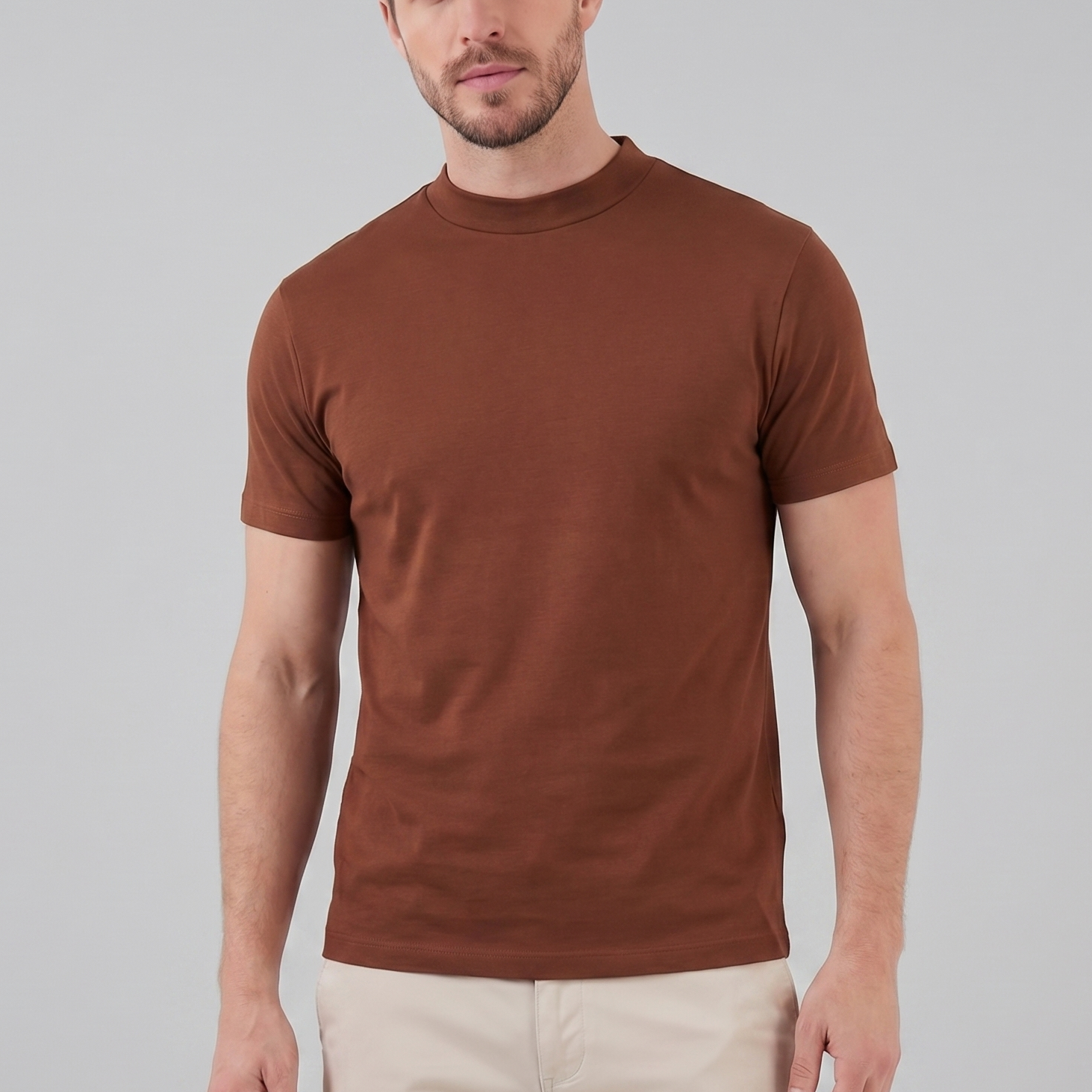 Glanz-T-Shirt Herren | Rundhals, Statement