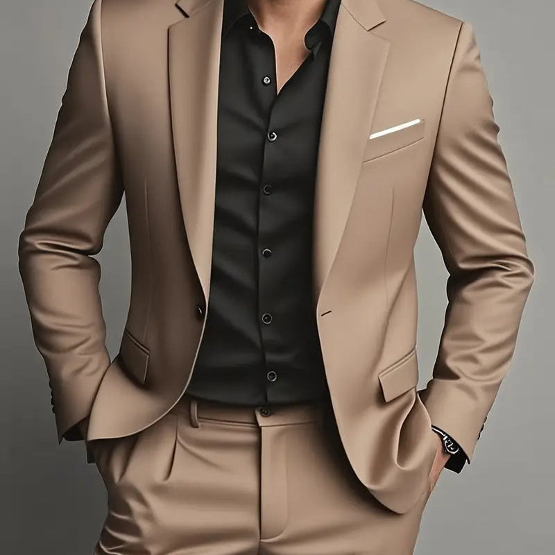 Zweiteiler-Anzug Herren | Slim-Fit, Blazer