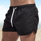 Men's Quick-Dry Swim Shorts in Black