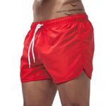 Men's Quick-Dry Swim Shorts in Red