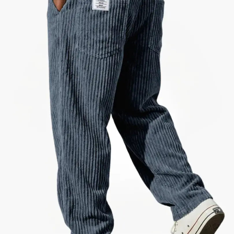 Men's Corduroy Trousers | Relaxed-Fit Comfortable Cord Trousers
