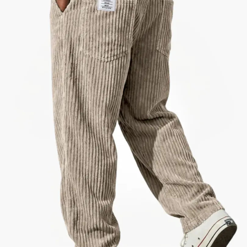 Men's Corduroy Trousers | Relaxed-Fit Comfortable Cord Trousers