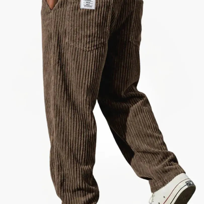 Men's Corduroy Trousers | Relaxed-Fit Comfortable Cord Trousers