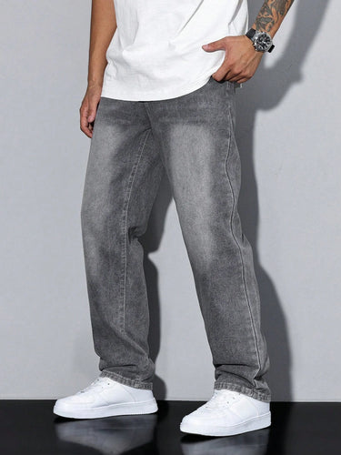 Relaxed Fit Casual Herrenjeans 1