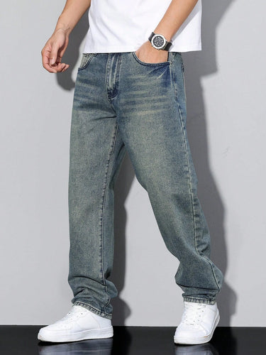 Relaxed Fit Casual Herrenjeans 15