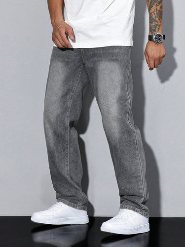 Relaxed Fit Casual Herrenjeans 4