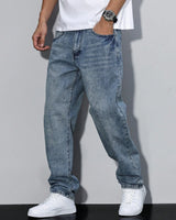 Relaxed Fit Casual Herrenjeans 6