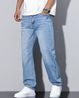 Relaxed Fit Casual Herrenjeans 9