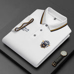 White classic polo shirt