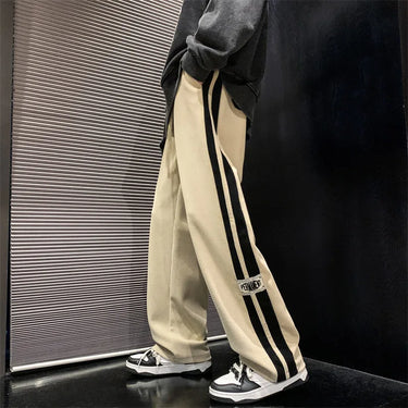 Weite Hose Herren | Kordelzug, Seitenstreifen