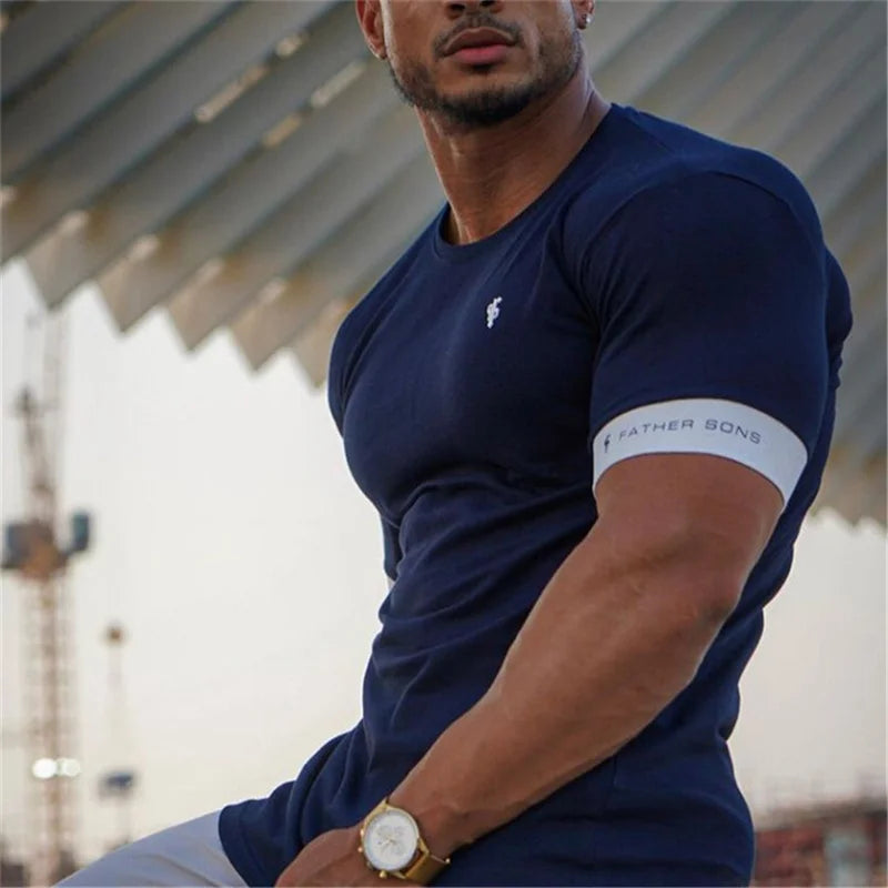 Men's Slim Fit T-Shirt | Smooth Weave Stretch Everyday Tee