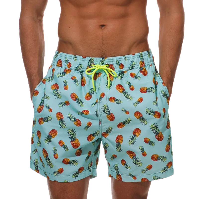 Men's Printed Swim Shorts | Quick-Dry Summer Beach Trunks