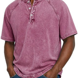 Pink retro button-up shirt