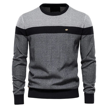 Herren Klassischer Strickpullover | Eleganter Vielseitiger Feinstrick-Pullover