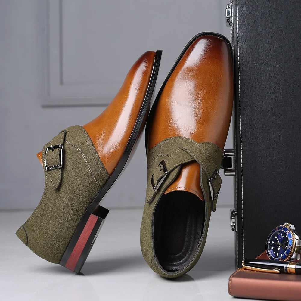 Timeless Style | Men's Loafers with Buckle-Strap Design | Comfortable Slip-On Footwear for Everyday Elegance 2