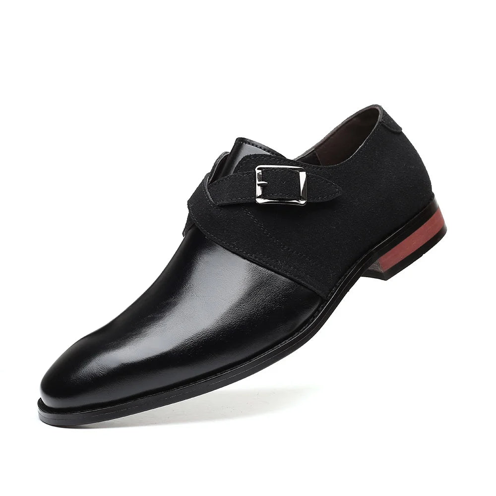 Timeless Style | Men's Loafers with Buckle-Strap Design | Comfortable Slip-On Footwear for Everyday Elegance 4