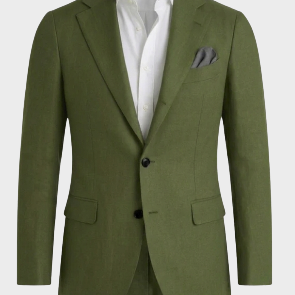 Karierter Blazer Herren | Slim-Fit, Reverskragen