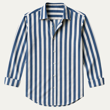 The Vittorio | Streifenhemd Herren, Leicht, Sommer
