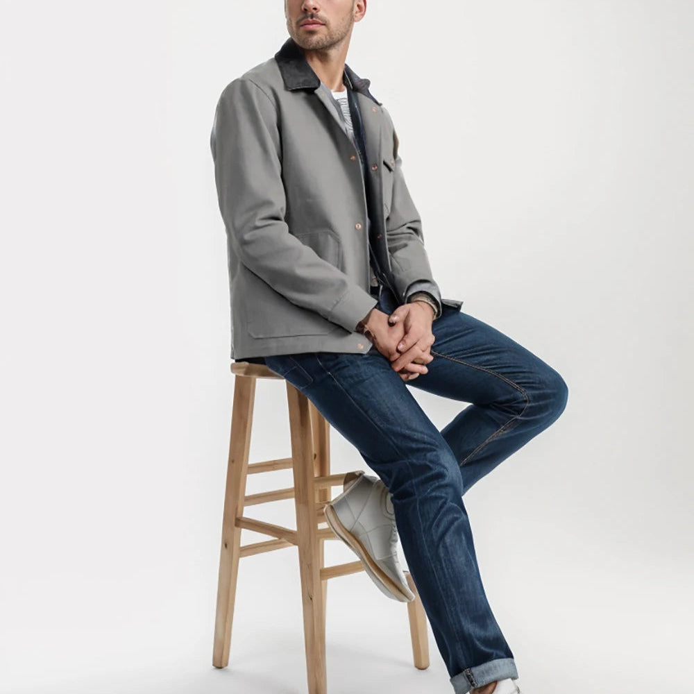 Overshirt Herren | Hemdjacke, Entspannt