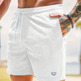 Men's Quick-Dry Swim Shorts in White