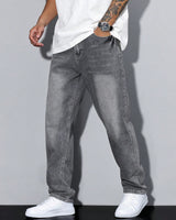 Grey casual jeans