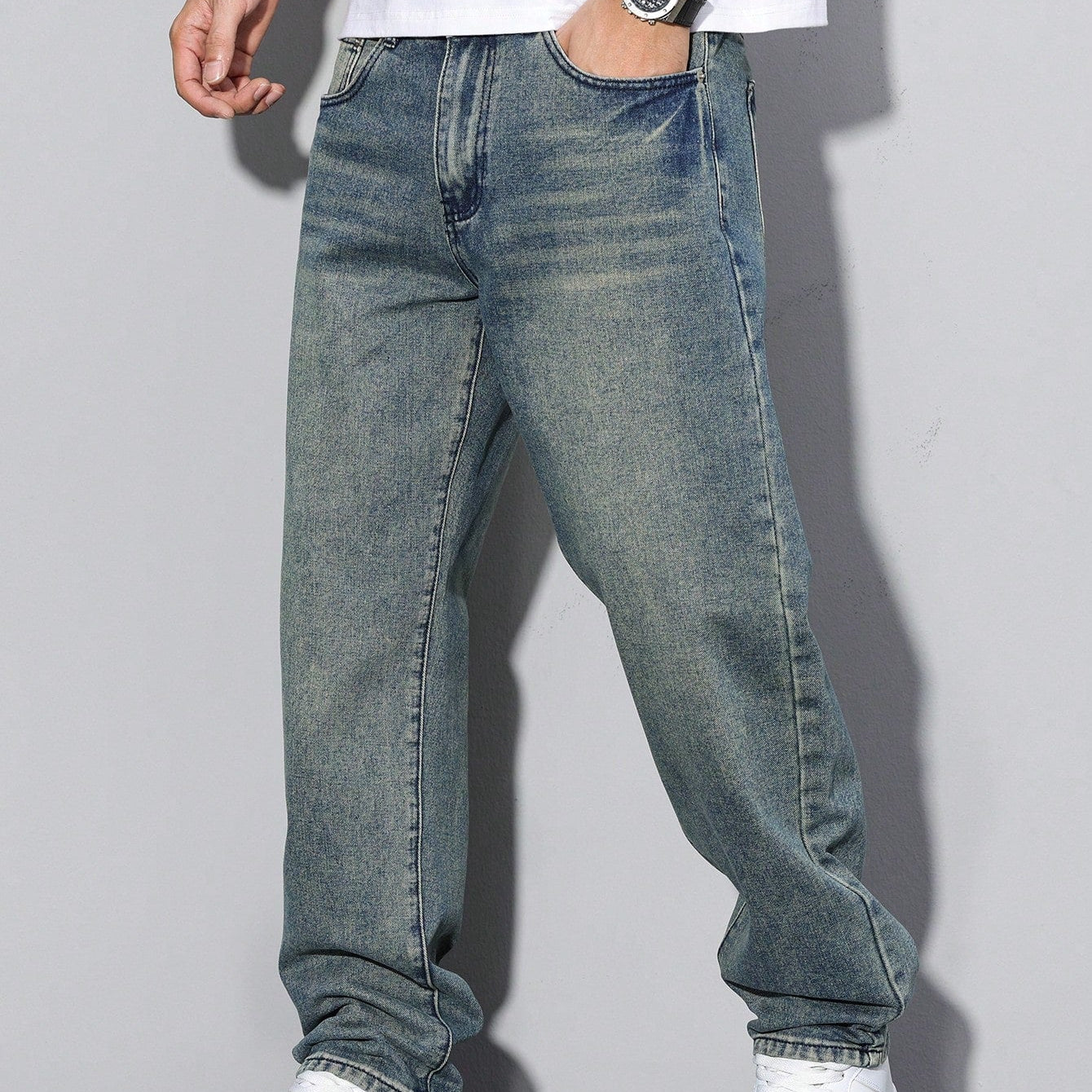 Petrol casual jeans
