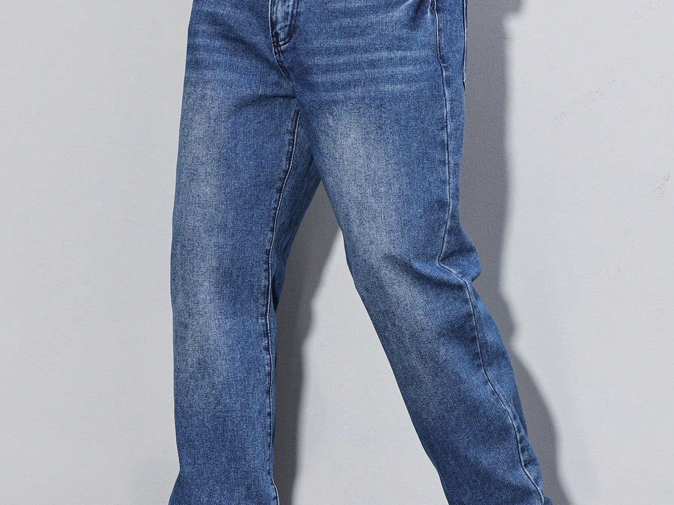 Dark blue casual jeans