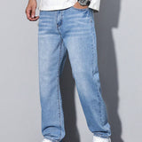 Light blue casual jeans