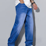 Blue casual jeans