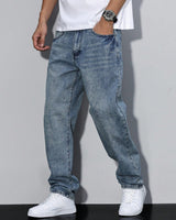 Royal blue casual jeans