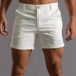 Men's Chino Shorts in White
