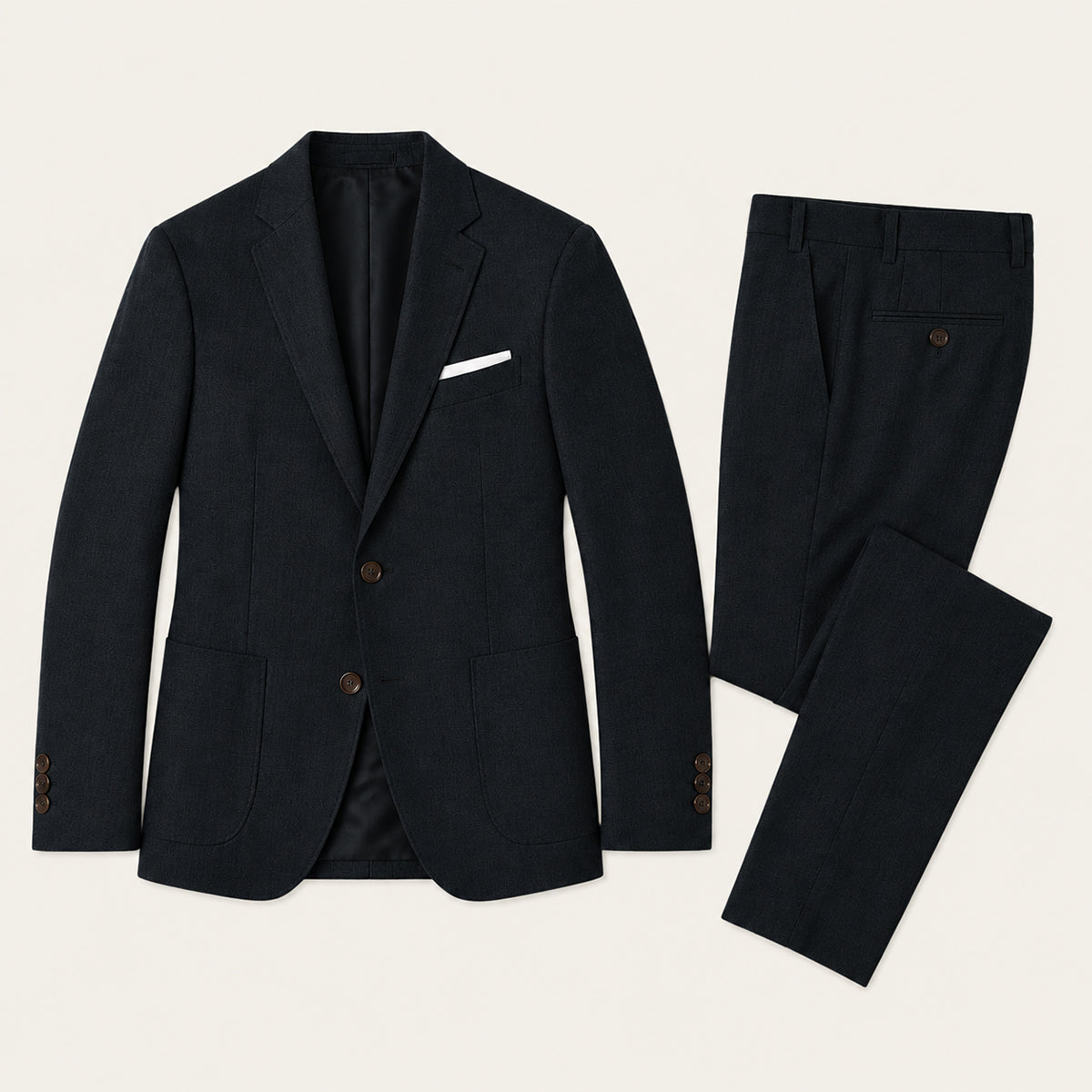 Men's Two-Piece Suit styled
