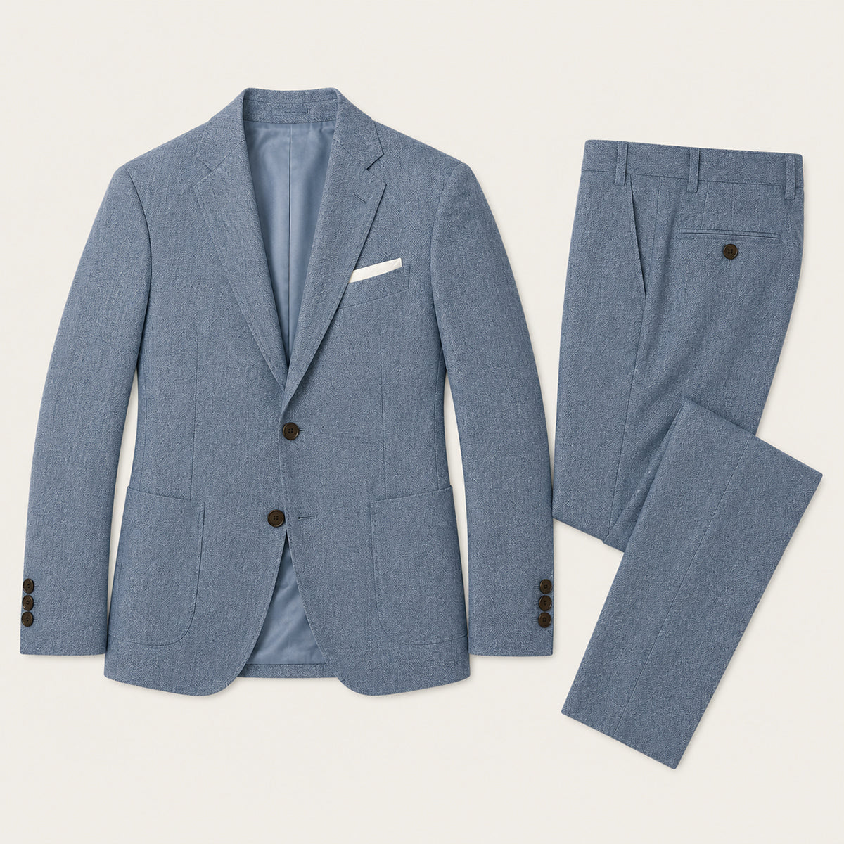 Men's Two-Piece Suit styled