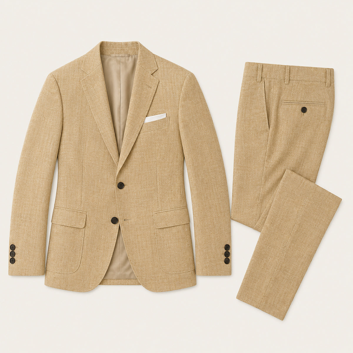 Men's Two-Piece Suit styled