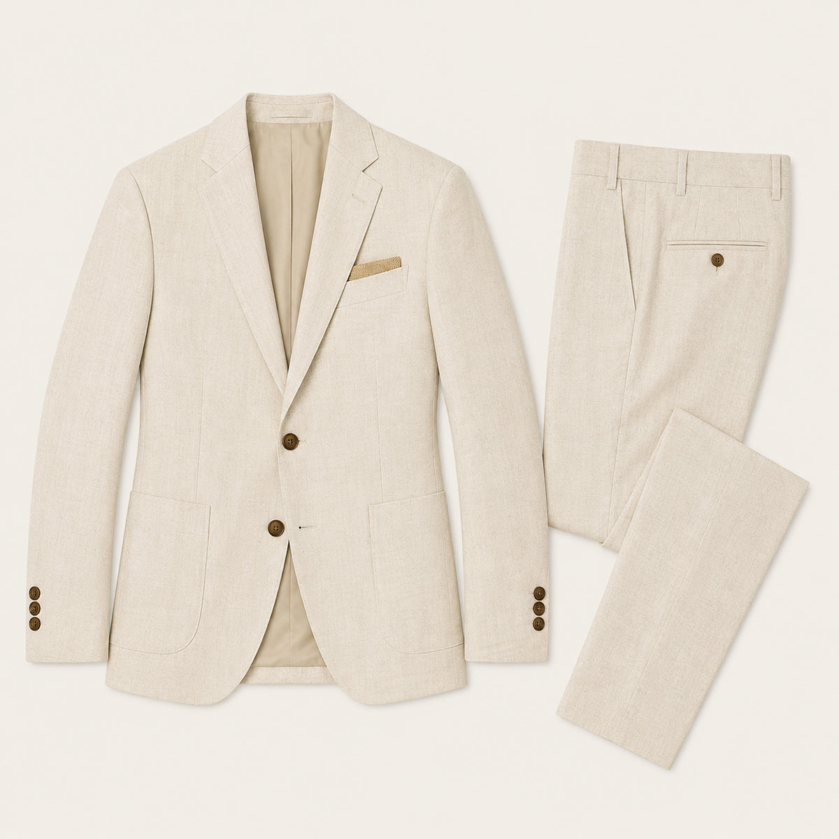 Men's Two-Piece Suit styled