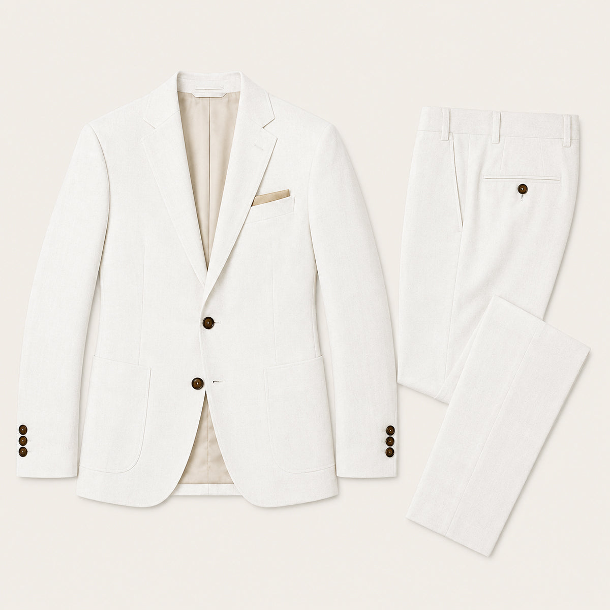 Men's Two-Piece Suit styled