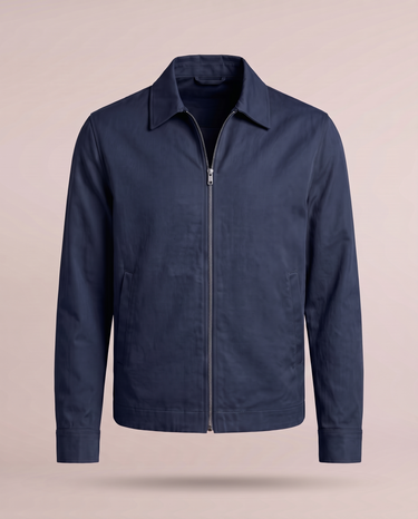 Zip-Jacke Herren | Slim-Fit, Hüftlang
