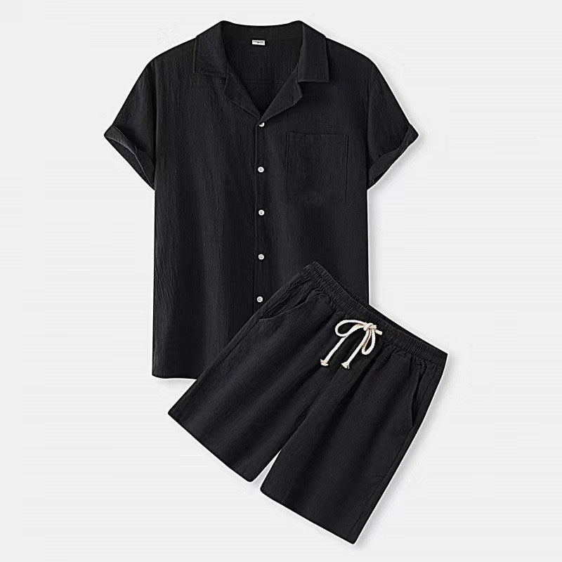Co-Ord Shorts Set | Lightweight Shirt and Shorts Summer Outfit