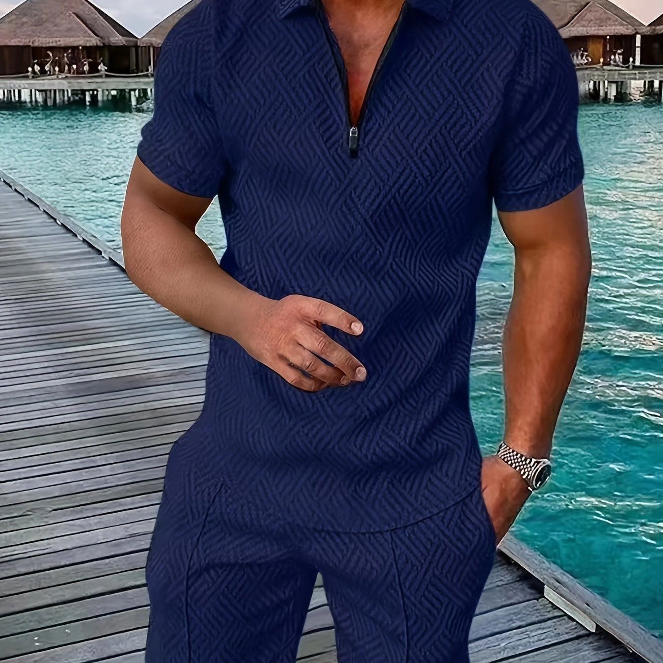 Polo-Shorts-Set Herren | Abgestimmt, Sommer